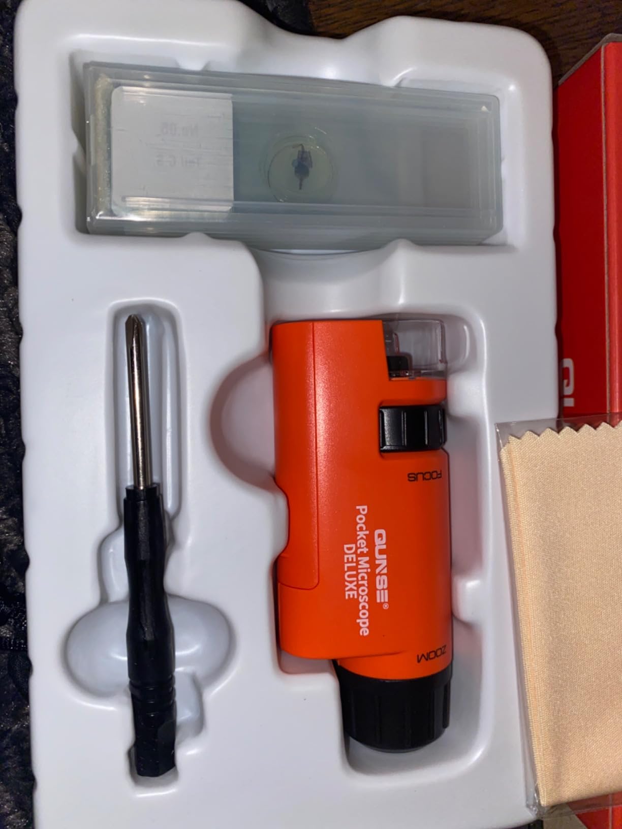 High Power Lens Microscope, 60X-120X | Kentfaith - KENTFAITH